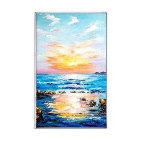 Abstract Landscape Sky Colorful Clouds Canvas Oil Painting Posters and Modern Wall Art Pictures for Living Room Bedroom Aisle