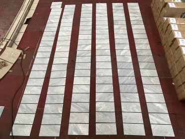 12*24 Carrara Marble, Gray marble, natural marble, for wall, OL textured finished, 3D fluted marble, natural stone