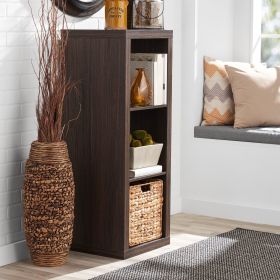 3 Cube Organizer; Grey; Natural; Rustic Grey; Black; Oak Tobacco; White