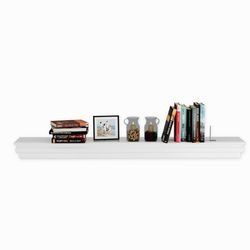 60.5" Floating Shelf Wall Mounted Shelves Beveled Storage Rack