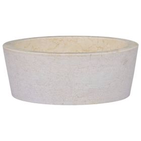 Sink Cream Ø27.6"x5.9" Marble